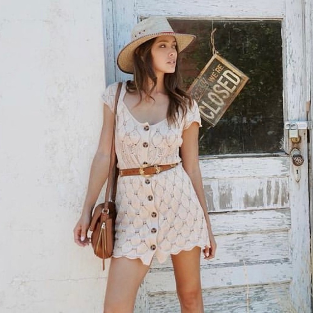 Crochet summer dress